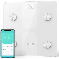 Foto van Eufy smart scale c1 analyse-personenweegschaal weegbereik (max.): 150 kg wit