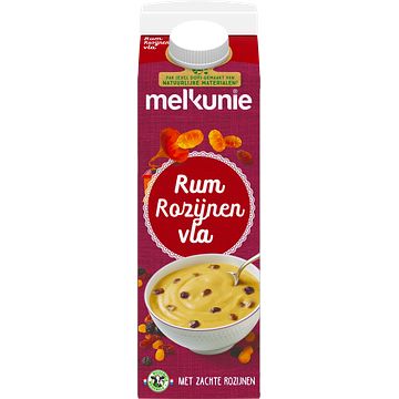 Foto van Melkunie rum rozijnen vla 1l bij jumbo