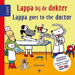 Foto van Lappa bij de dokter- lappa goes to the doctor (nl-uk) - mirjam visker - hardcover (9789492731500)