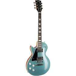 Foto van Gibson modern collection les paul modern lh faded pelham blue elektrische gitaar met koffer