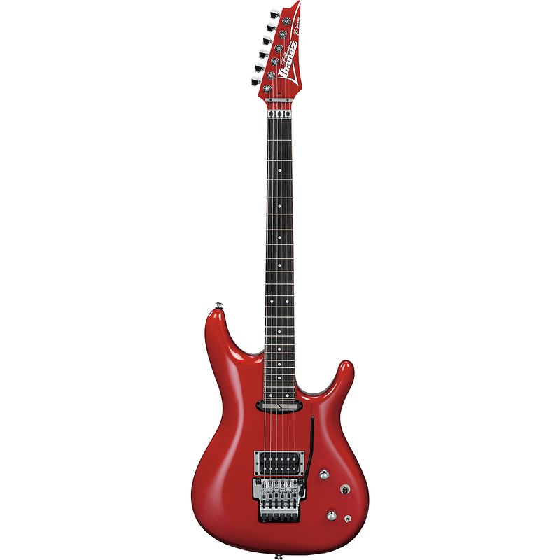 Foto van Ibanez joe satriani js240ps-ca candy apple elektrische gitaar