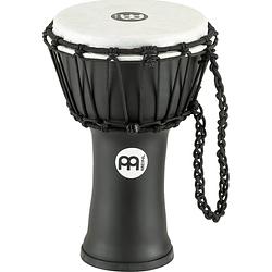 Foto van Meinl jrd-bk junior djembé black 7 inch