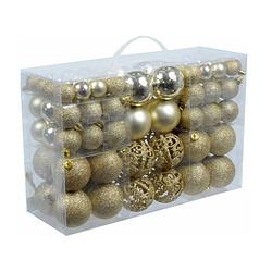 Foto van Parya home - ronde kerstballen - 100 ballen - goud