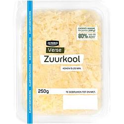 Foto van Jumbo verse zuurkool 250 g kleinverpakking