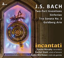 Foto van J.s. bach: two-part inventions, sinfonias, trio so - cd (5060216342122)