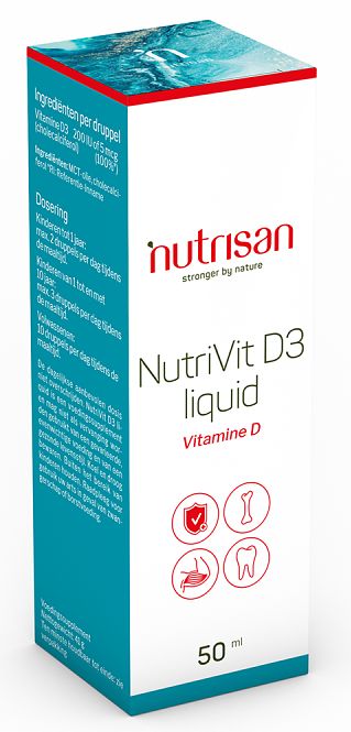 Foto van Nutrisan nutrivit d3 liquid