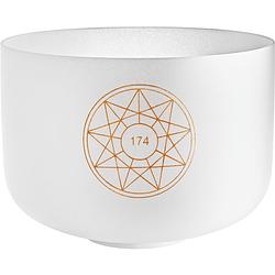 Foto van Meinl solcsb12-174 sonic energy solfeggio crystal singing bowl klankschaal 12 inch 174 hz