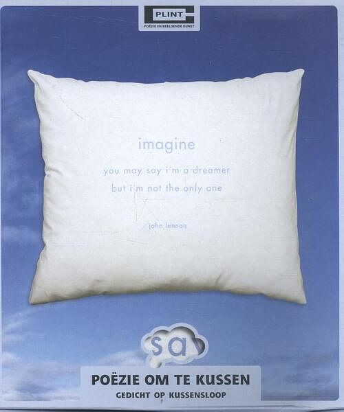 Foto van John lennon gedicht;imagine,op kussensloop sl25 - overig (9789059301245)