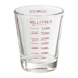 Foto van Mini maatbeker - glas - 30 ml