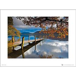 Foto van Gbeye derwent jetty kunstdruk 50x40cm