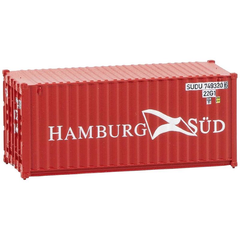 Foto van Faller 20 hamburg süd 182001 h0 container 1 stuk(s)