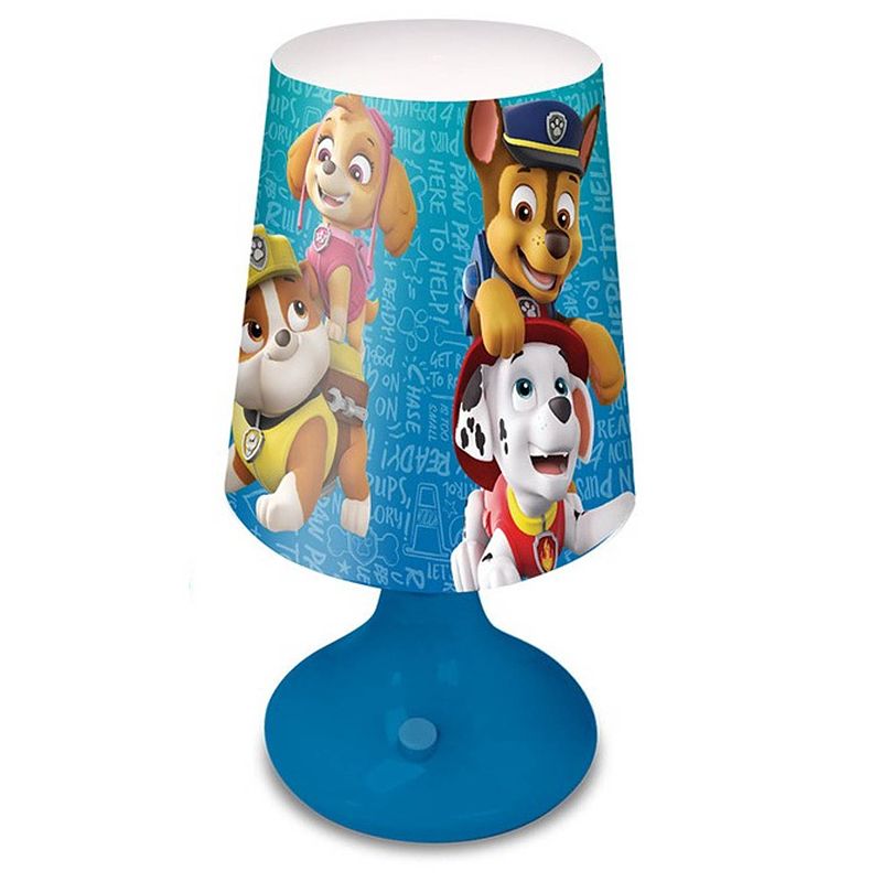 Foto van Nachtlamp paw patrol junior 18 cm blauw