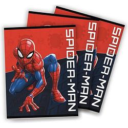 Foto van Spiderman schriften lijn a5 kleine schriften - 3 stuks