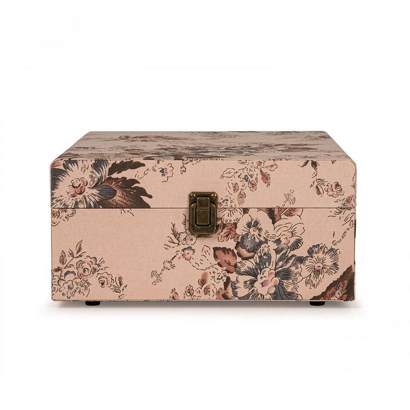 Foto van Crosley voyager retro platenspeler - inclusief bluetooth - floral light