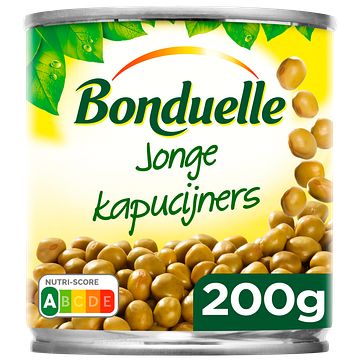 Foto van Bonduelle jonge kapucijners 200g bij jumbo