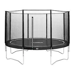 Foto van Salta combo trampoline rond met veiligheidsnet - 427 cm - zwart
