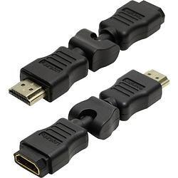 Foto van Logilink ah0012 hdmi adapter [1x hdmi-stekker - 1x hdmi-bus] zwart