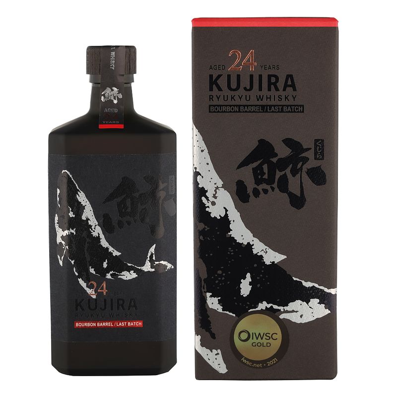 Foto van Kujira ryukyu 24 years 70cl whisky + giftbox