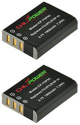 Foto van Chilipower np-95 accu voor fujifilm - 1900mah - 2-pack