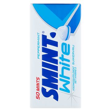 Foto van Smint white peppermint suikervrij 50 mints 35g bij jumbo