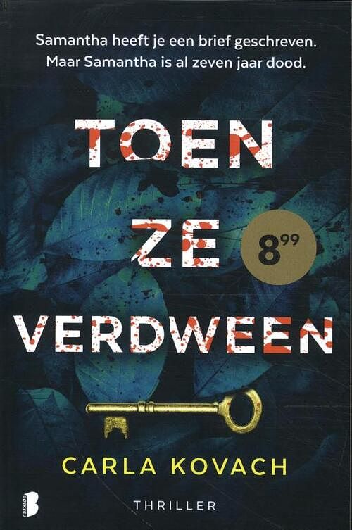 Foto van Toen ze verdween - carla kovach - paperback (9789022598627)