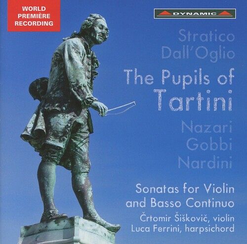 Foto van The pupils of tartini - sonatas vio - cd (8007144607234)