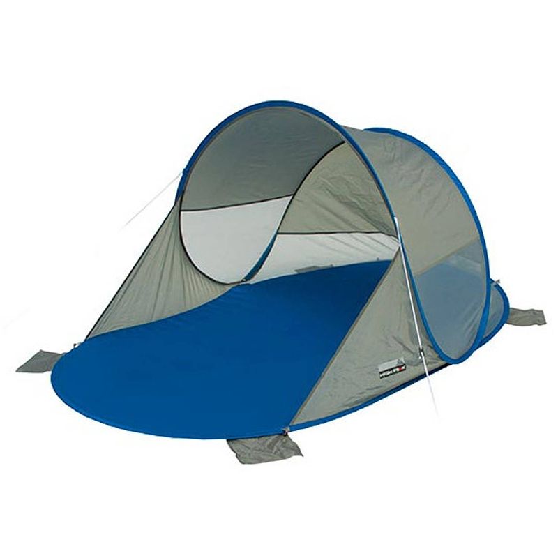 Foto van High peak strandtent calvia uv40 pop-up 200 x 120 cm grijs