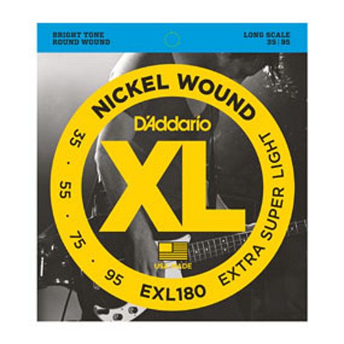 Foto van D'saddario exl 180 bassnaren voor elektrische basgitaar