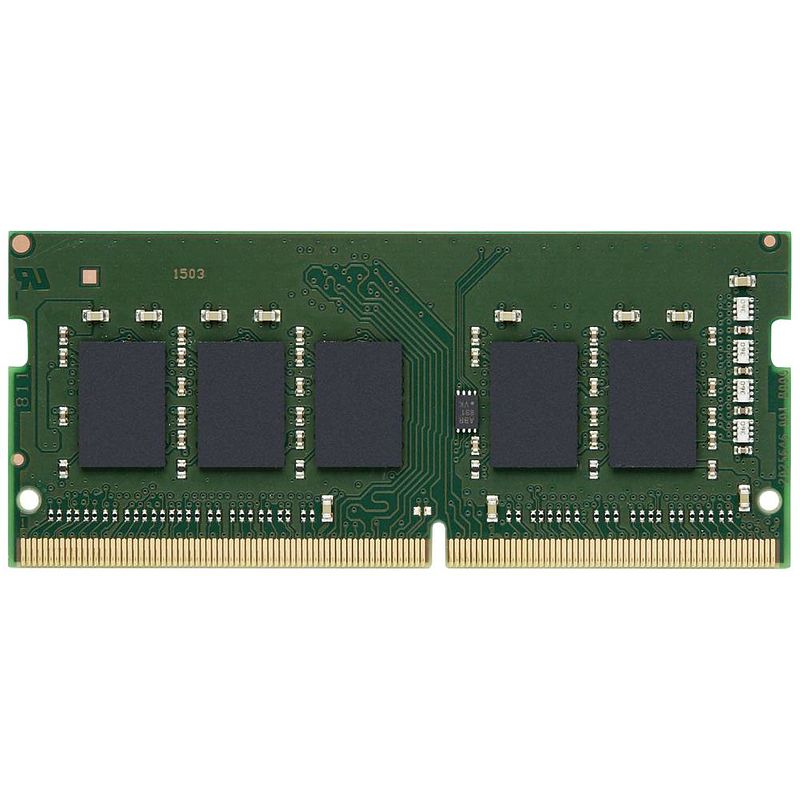 Foto van Kingston werkgeheugenmodule voor laptop ddr4 8 gb 1 x 8 gb ecc 2666 mhz 260-pins so-dimm cl19 ktd-pn426e/8g