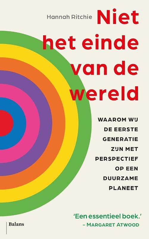 Foto van Niet het einde van de wereld - hannah ritchie - paperback (9789463823142)