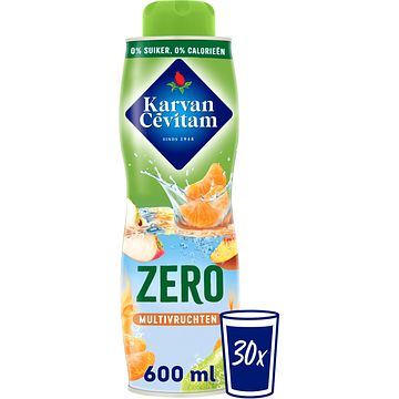 Foto van Karvan cevitam zero multivruchten siroop 600ml bij jumbo