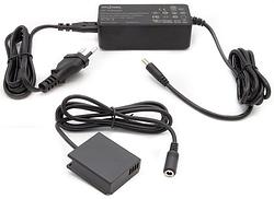 Foto van Chilipower netadapter dr-ble9 voor panasonic - plus dmw-blg10 / dmw-ble9 dummy accu - adapter kit