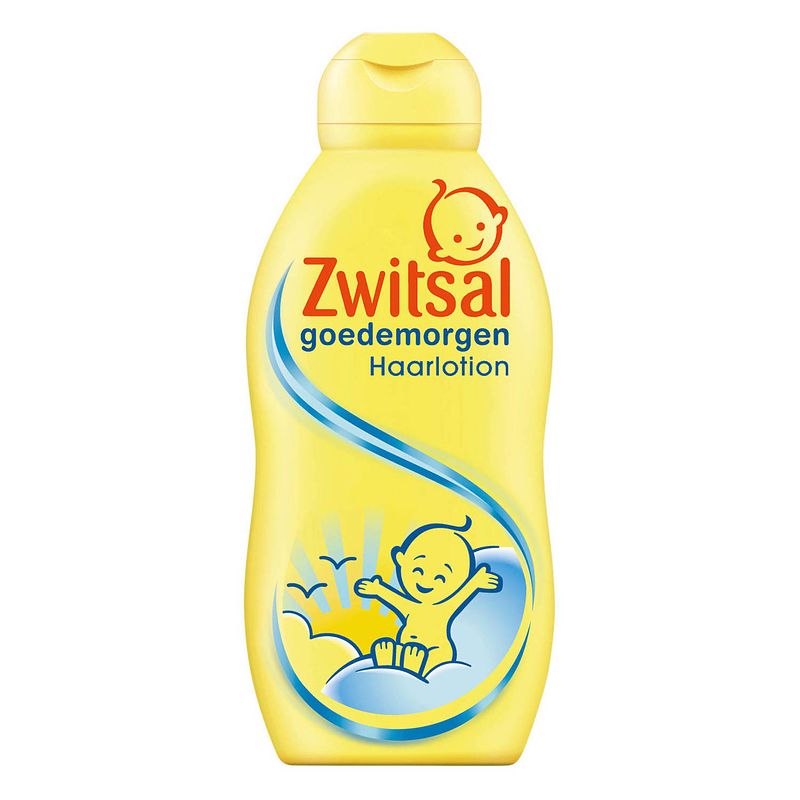 Foto van Zwitsal - baby haarlotion - goedemorgen - 3 x 200ml - voordeelpack