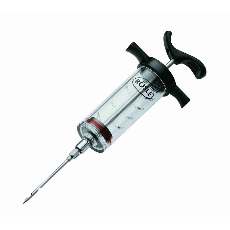 Foto van Rösle barbecue - marinade injector - 50 ml - rvs - rösle