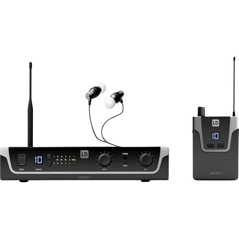 Foto van Ld systems u308 iem hp in-ear-monitoring set