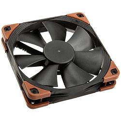 Foto van Noctua nf-f12 pc-ventilator zwart (b x h x d) 120 x 120 x 25 mm