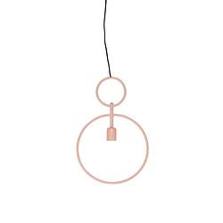 Foto van Light & living - hanglamp dorina - 30x4x45 - roze