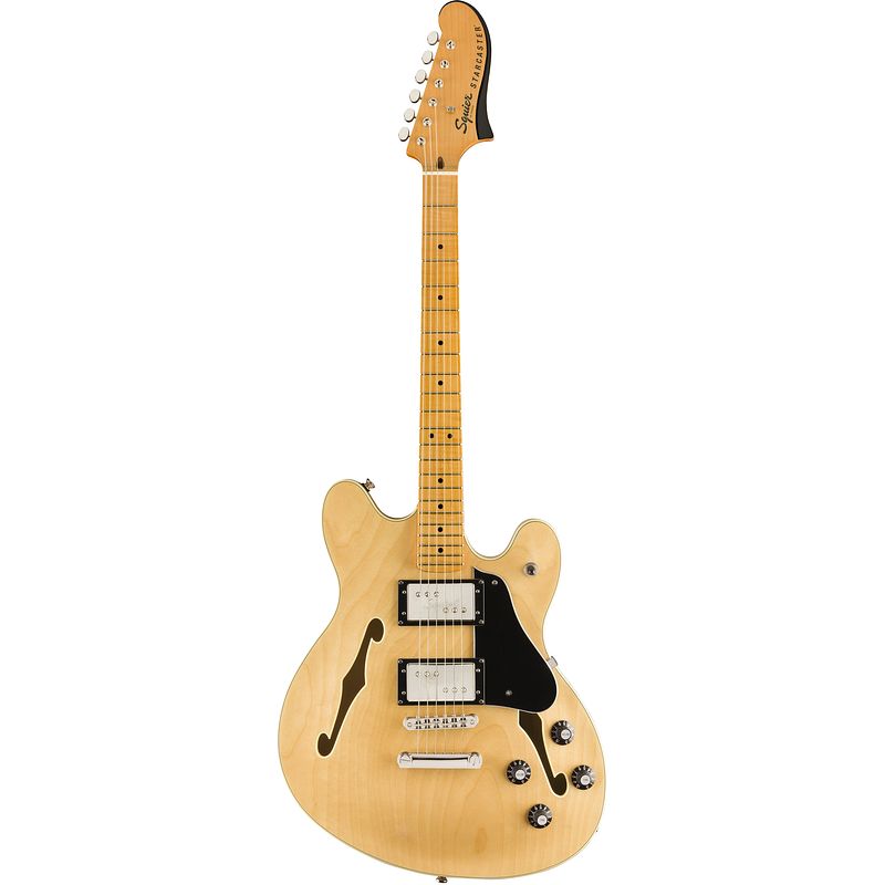 Foto van Squier classic vibe starcaster natural mn