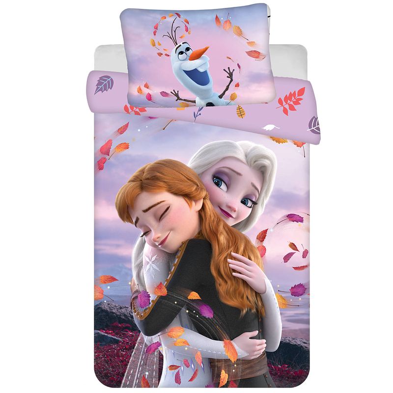 Foto van Disney frozen baby dekbedovertrek, hug - 100 x 135 cm - katoen