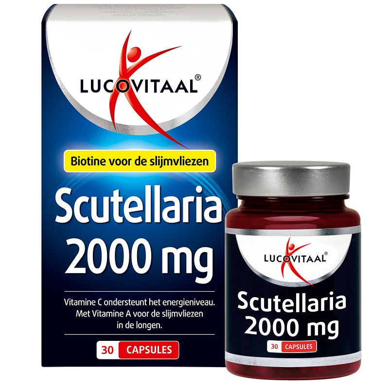 Foto van Lucovitaal scutellaria 2000mg capsules