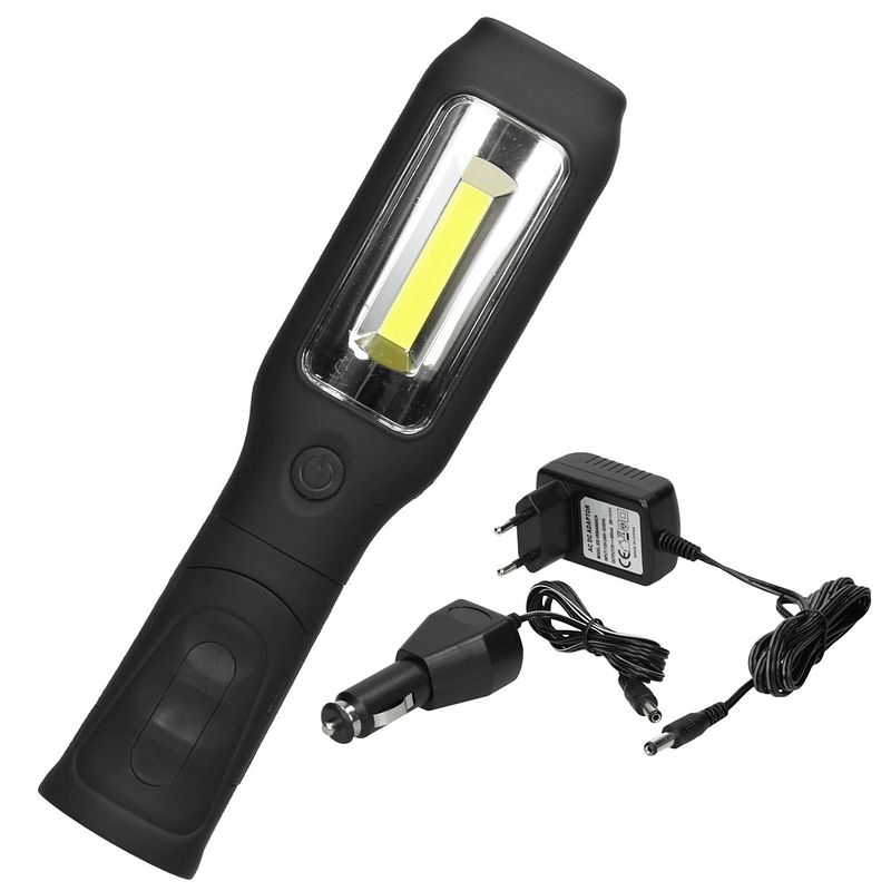 Foto van Led-batterijbediende handlamp handgreep 180° buigbaar