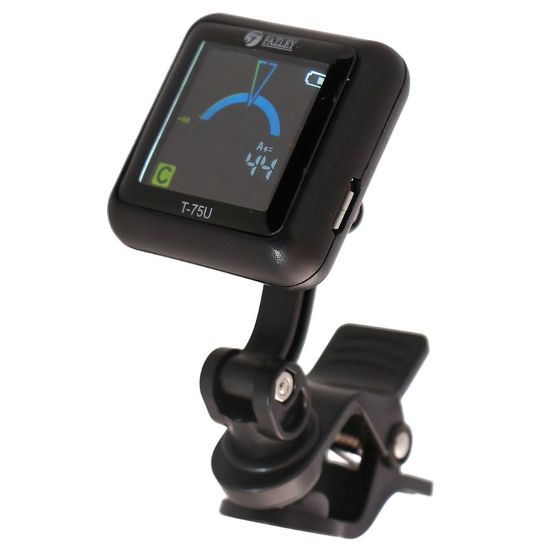 Foto van Fazley t-75u oplaadbare clip-on tuner