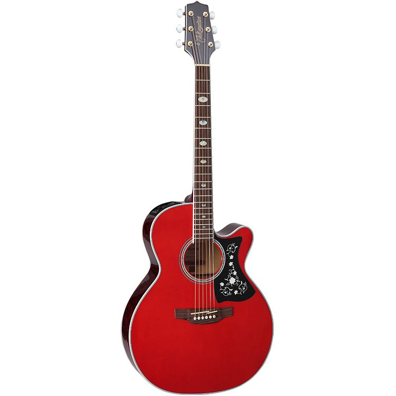 Foto van Takamine gn75ce-wr e/a westerngitaar wine red