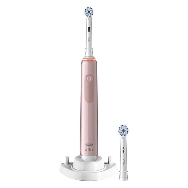 Foto van Oral b pro 3 3400n tandenborstel roze