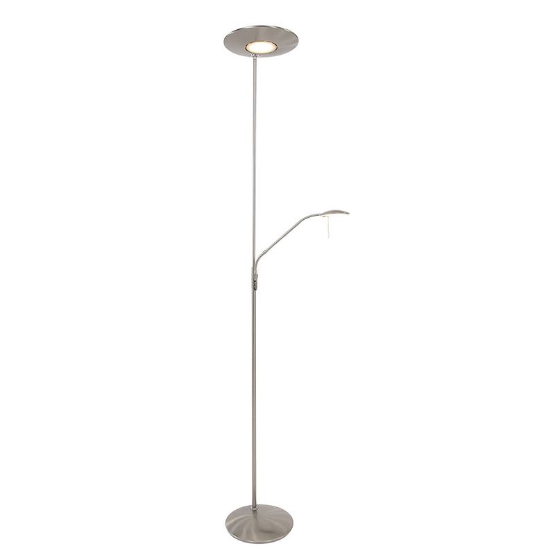 Foto van Steinhauer zenith vloerlamp rvs