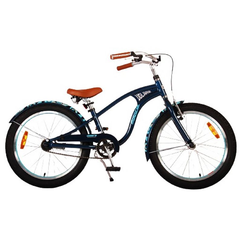 Foto van Volare jongensfiets miracle cruiser 20 inch 26,7 cm jongens terugtraprem matblauw