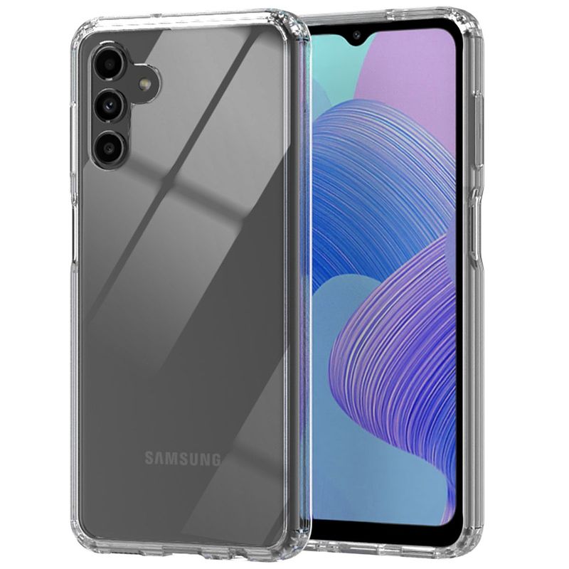 Foto van Accezz xtreme impact backcover samsung galaxy a14 (5g) telefoonhoesje transparant