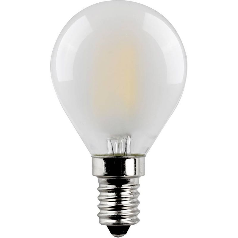 Foto van Müller-licht 401064 led-lamp energielabel f (a - g) e14 peer 4.5 w = 40 w warmwit (ø x h) 45 mm x 77 mm 1 stuk(s)