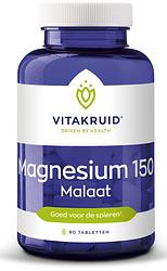 Foto van Vitakruid magnesium 150 malaat tabletten