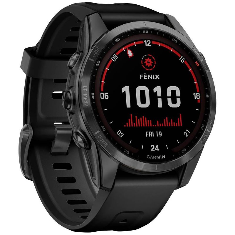 Foto van Garmin fenix® 7s solar smartwatch 30 mm zwart